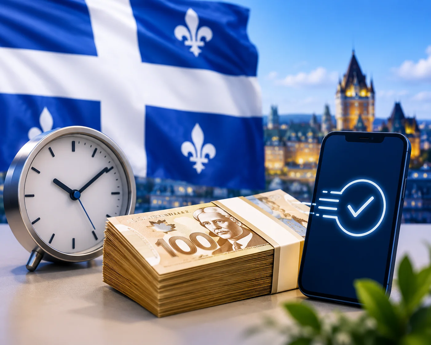 Prêt rapide 5 000 $ - obtenez vos fonds en moins de 24h au Québec